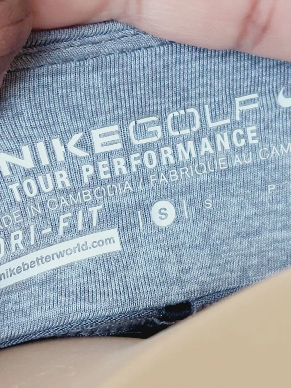 Nike Women's Gray Waistband 2-In-1 Athletic Performance Golf Capri Size S